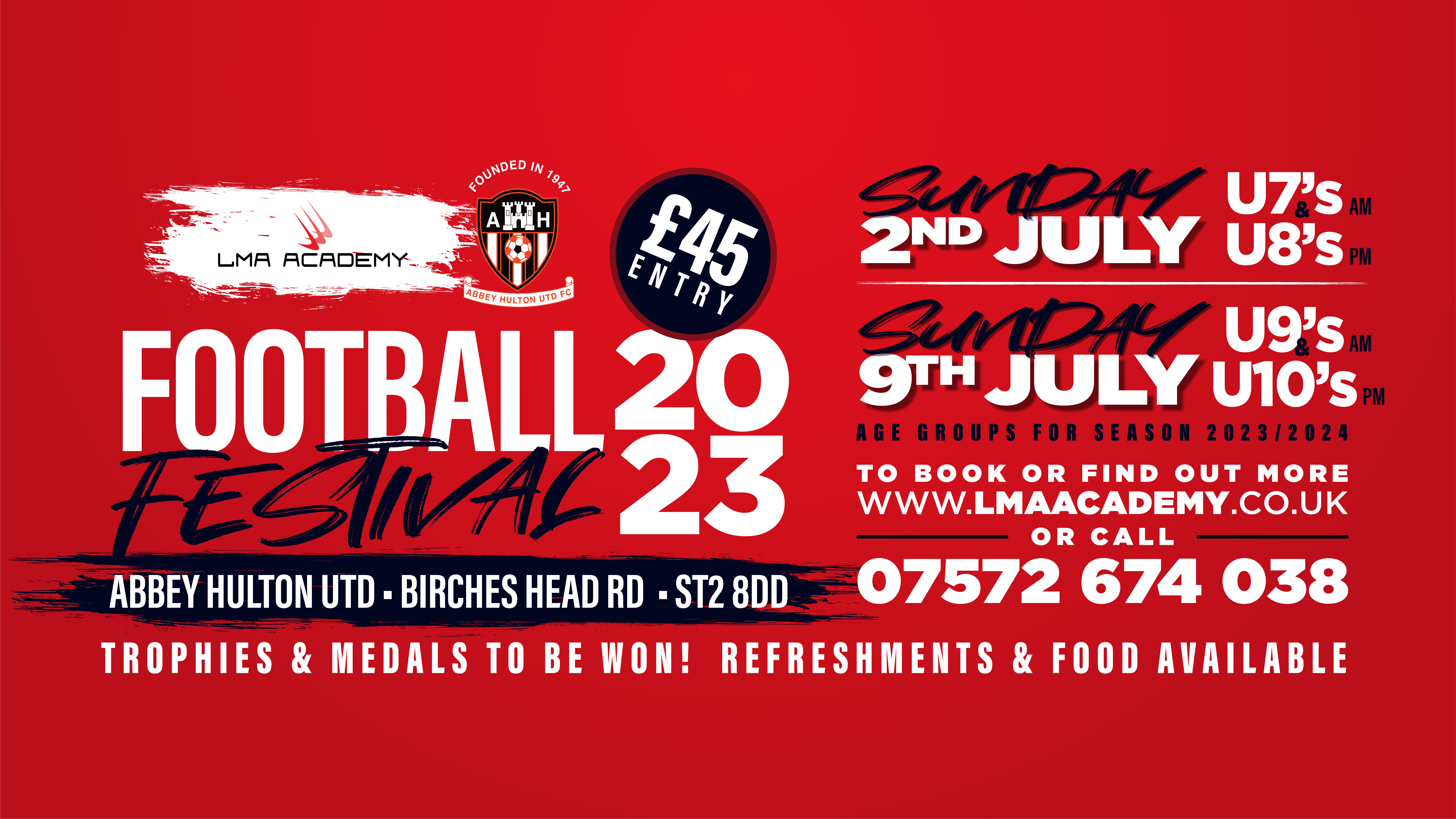 FOOTBALL FESTIVAL 2023 LMA Academy